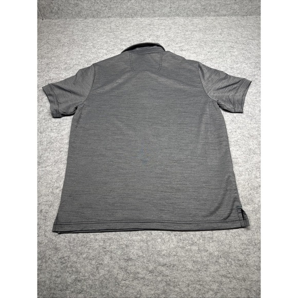 Tommy Bahama Polo Shirt Mens Size Small Gray Short Sleeve - Picture 7 of 8